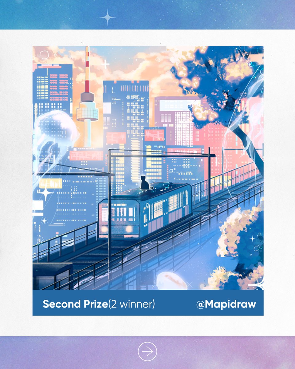 XPPEN's tweet image. 🏙️   The wait is over! 🎨
We’re thrilled to announce the winners of  &quot;Vibrant City&quot; Challenge🎉

#XPPen #DrawingContest