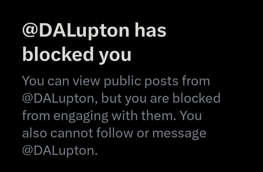 Jikkyleaks's tweet image. Yes I know. You blocked me after I exposed the nudge units working out of UNSW and your cozy links to the Actuaries Institute who had to delete their twitter account when their funding was exposed.

I get it. I'm annoying like that.
I've blocked you back.
#CutterGate