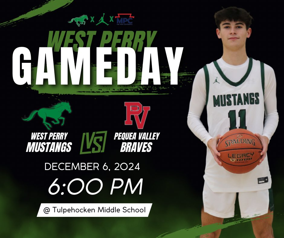 GAMEDAY.

🕕 6:00 p.m.
📍 Bernville, Pa
🆚 Pequea Valley (0-1, LL League)
🎉 Tulpehocken Tip-Off Tournament

<a href="/wpboysbball/">West Perry Basketball</a>