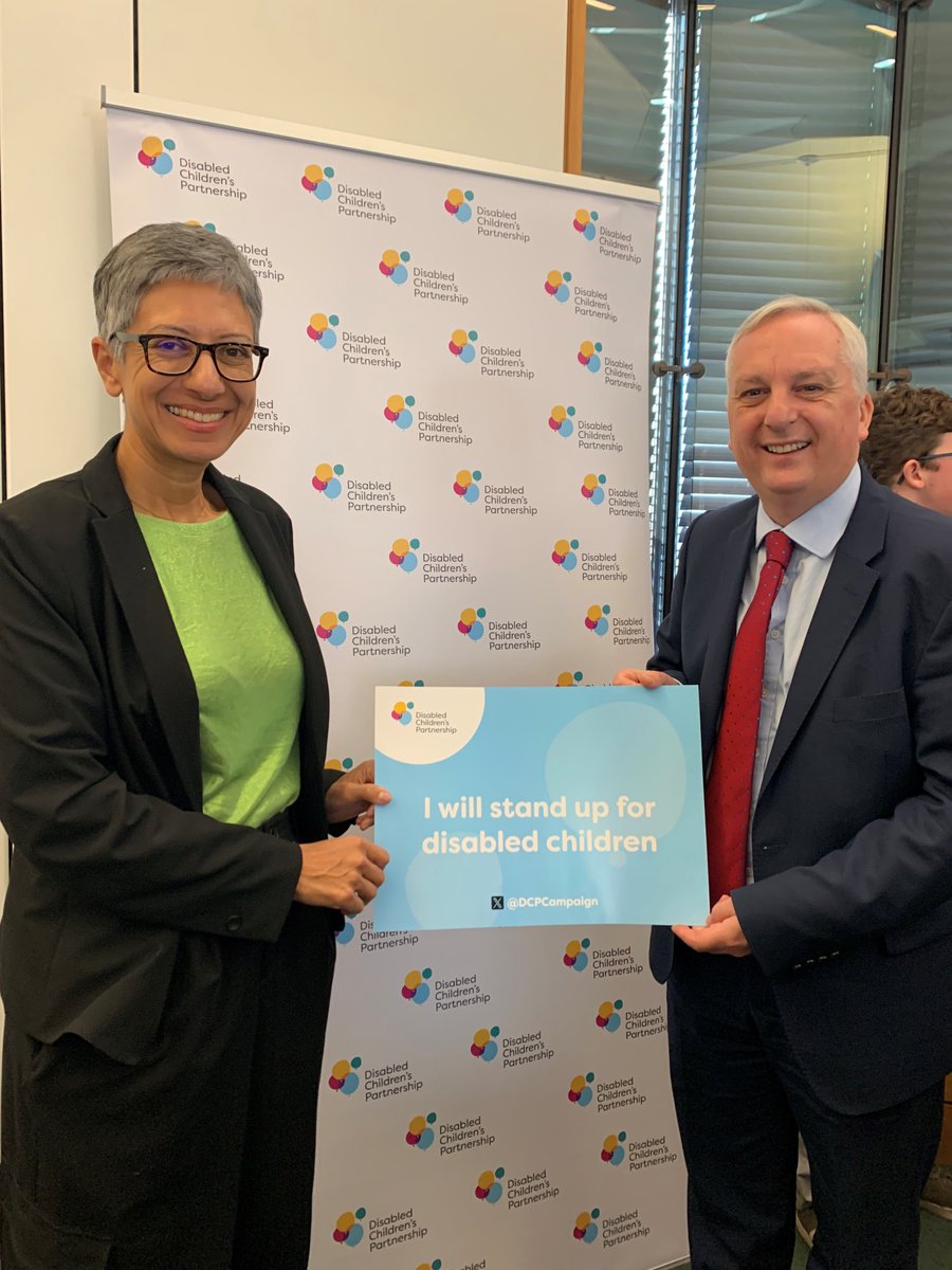 I met <a href="/katieghose/">Katie Ghose</a> from <a href="/KidsCharity/">Kids</a> in Parliament last month at the Disabled Children’s Partnership drop in.

I will always stand up for disabled children, and am proud to support their work

<a href="/DCPcampaign/">Disabled Children's Partnership</a> #Bexleyheath #Crayford