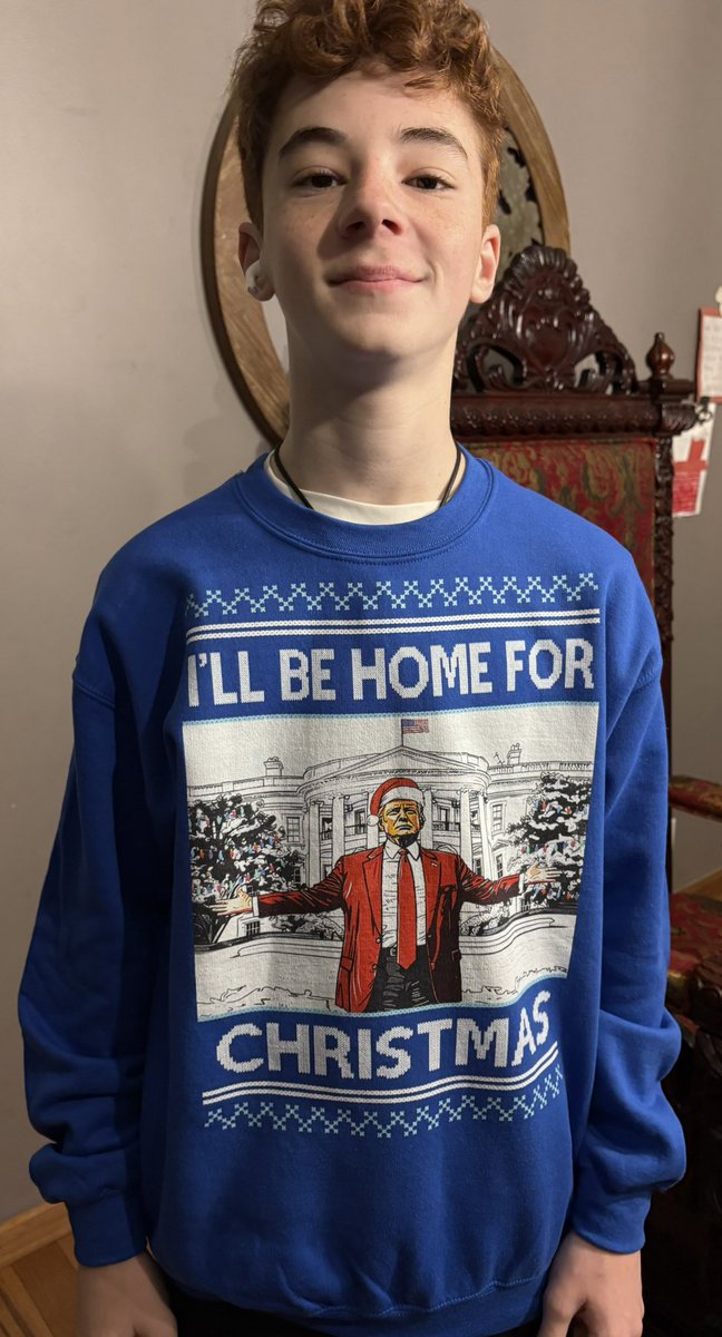 My son is ready for Christmas <a href="/elonmusk/">Elon Musk</a> <a href="/realDonaldTrump/">Donald J. Trump</a> <a href="/DonaldJTrumpJr/">Donald Trump Jr.</a>