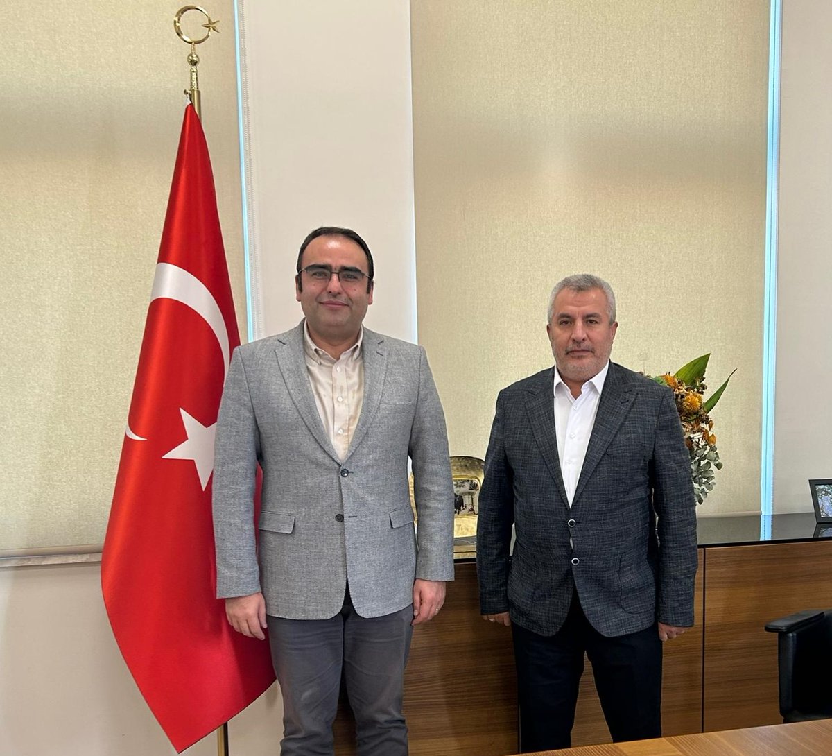 ÖSYM Başkanı Kıymetli Hocamız Prof. Dr. Bayram Ali Ersoy’u fakültemizde ağırlamaktan çok büyük memnuniyet duyduk.
<a href="/BayramAliErsoy/">Bayram Ali Ersoy</a> <a href="/ysehitoglu/">Yasin Şehitoğlu</a>