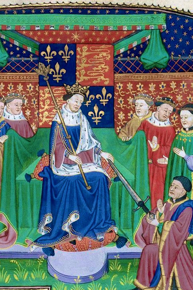 Henry VI of England, born on this day in 1421, was, for a time, also King of France. His reign at home was marked by political instability, military failures, and conflicts, which ultimately led to the Wars of the Roses. He was deposed by his Yorkist cousin, Edward IV. #History