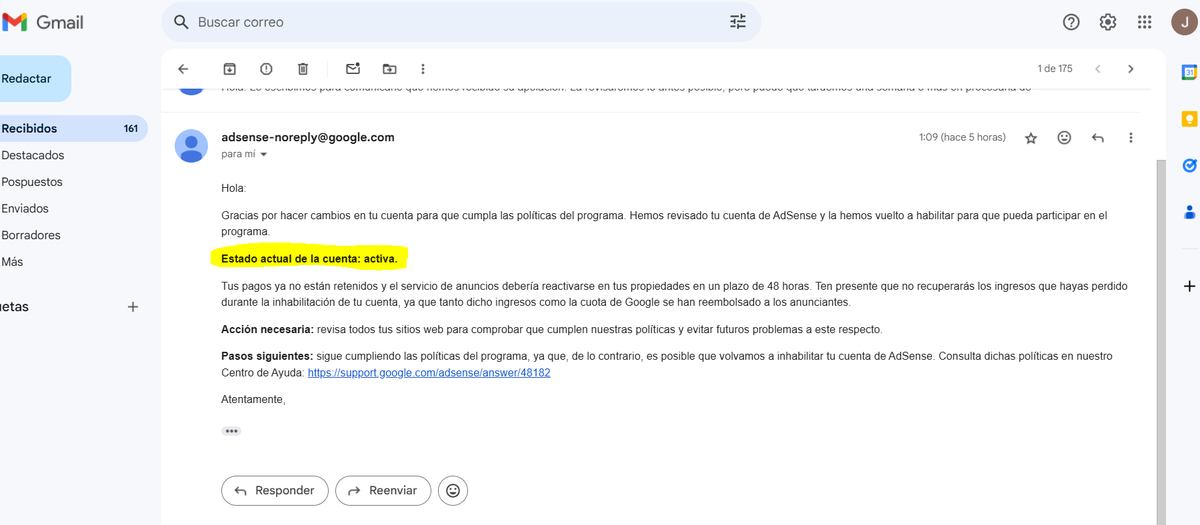 Zeicor's tweet photo. @AdSense Me cerraron injustamente mi cuenta de adsense identificada con el  pub-9823514451394574 mandé la apelación y la gané, pero aún nada que me activan mi cuenta de nuevo, necesito ayuda por favor. https://t.co/aHYBguDQim