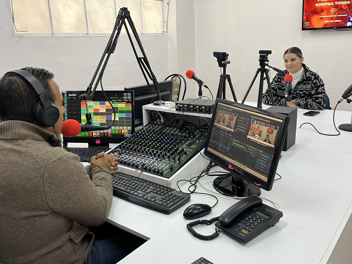 📍Iniciamos entrevista en <a href="/RadioSonoonda/">Radio Sonoonda</a> analizamos varios temas de importancia para la ciudadanía.

Síguenos aquí 👇🏼

facebook.com/share/v/1X94Qt…