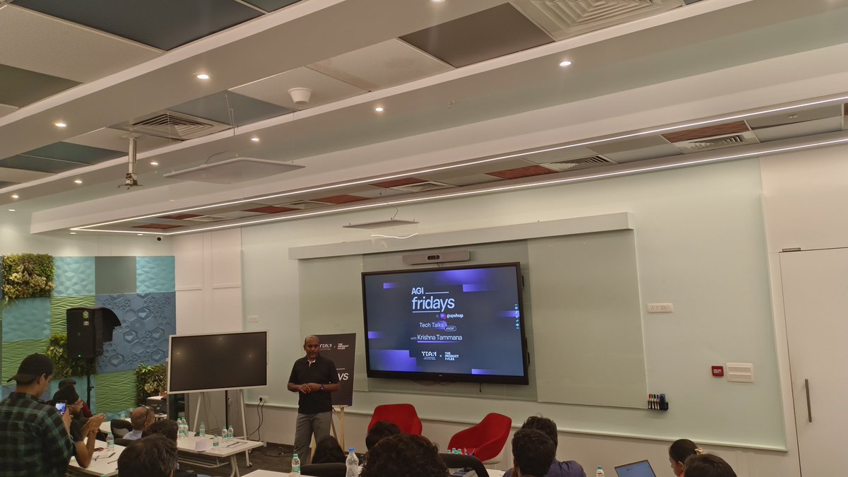 mehulaswar06's tweet image. Here at @gupshup for AGI Fridays by @TheProductfolks and @mumbai_tech_
Let's connect if you are around.
#AGIF #theproductfolks