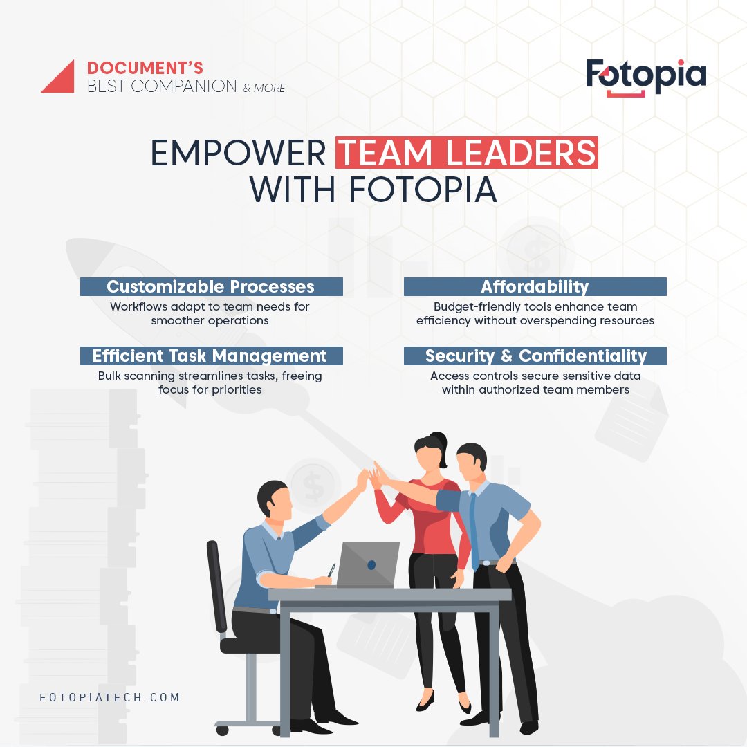 Fotopiatech's tweet photo. Lead Smarter, Not Harder!
Empower your team leaders with Fotopia’s cutting-edge tools for optimal results. 🚀💼

#Fotopia #ECM #technology #DigitalTransformation #leadership https://t.co/rDdt331BTF