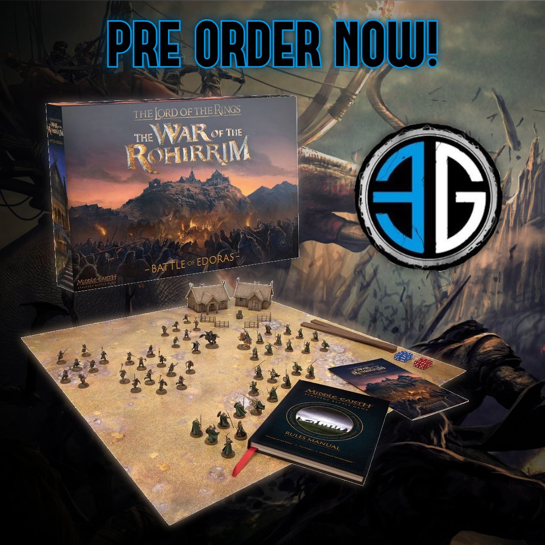 elementgames_ng's tweet photo. The War of the Rohirrim starter set releases on the 14th of December! Don't miss out and preorder in store today! #warhammer #warhammer40k #middleearth #middleearthstrategybattlegame #waroftherohirrim #lotr #newreleases https://t.co/Rr9QgwpjV3