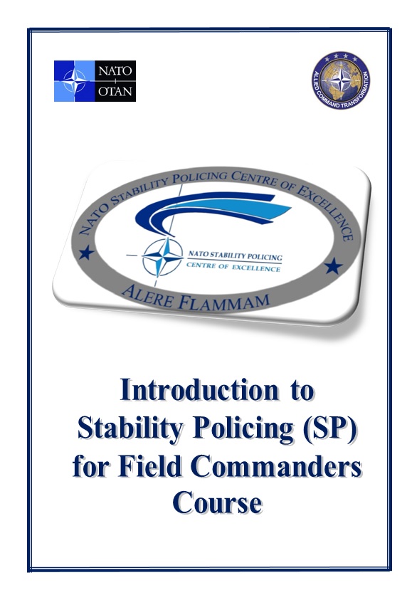 NSPCOE's tweet image. 📚Introduction to Stability Policing for Field Commanders📚
Get ready to delve into the tasks and functions of #StabilityPolicing in #NATO 
Your chance to step into the shoes of a #FieldCommander 👮‍♀️
Register here 👉tinyurl.com/2d8vbs9u
#WeAreNATO  #StrongerTogether