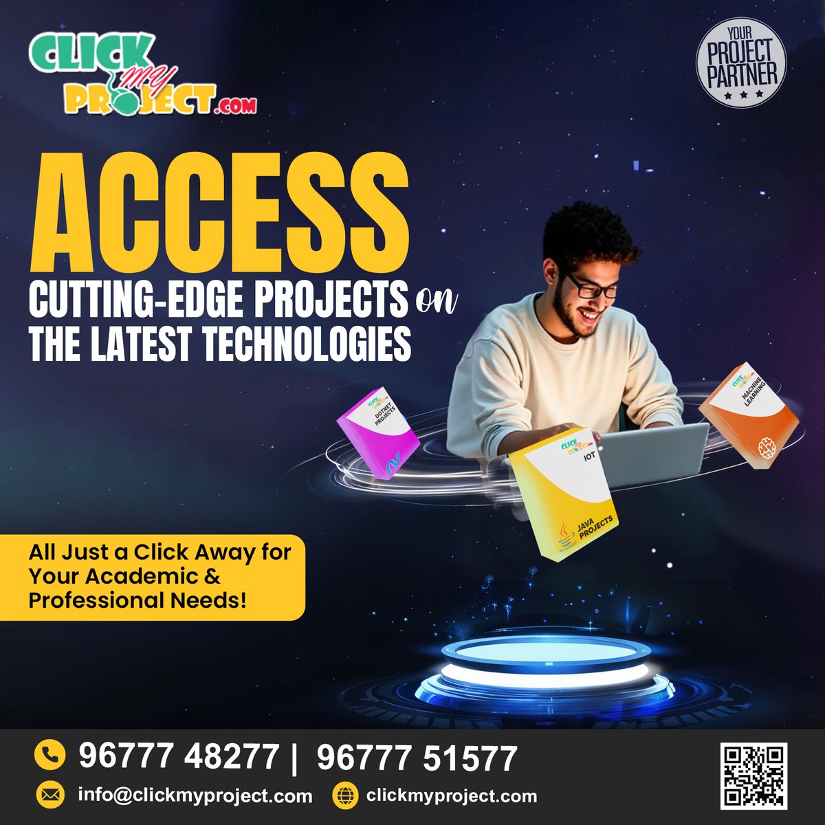 ClickMyProject's tweet image. 🌟 Unlock Your Projects with ClickMyProject! 🌟
#ClickMyProject #AndroidDevelopment #VideoTutorials #AppDevelopment #BulkProjects #ProjectMadeEasy #DotNetProjects #IEEEEngineeringprojects #EEEProjects #ProjectExcellence #DeepLearning #Django #IoT #MachineLearning #InnovateWithUs
