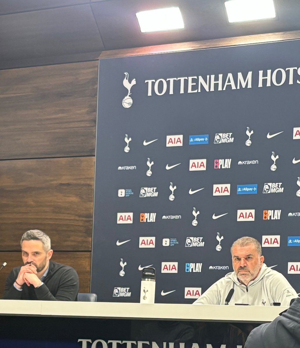 I asked #Postecoglou for his message to <a href="/SpursOfficial/">Tottenham Hotspur</a> fans: “I'm here, I'm going to fight to make sure we bring success to this football club. Where there's doubt - whether internally or externally - it just makes my resolve even stronger to make sure we get it right.” #THFC