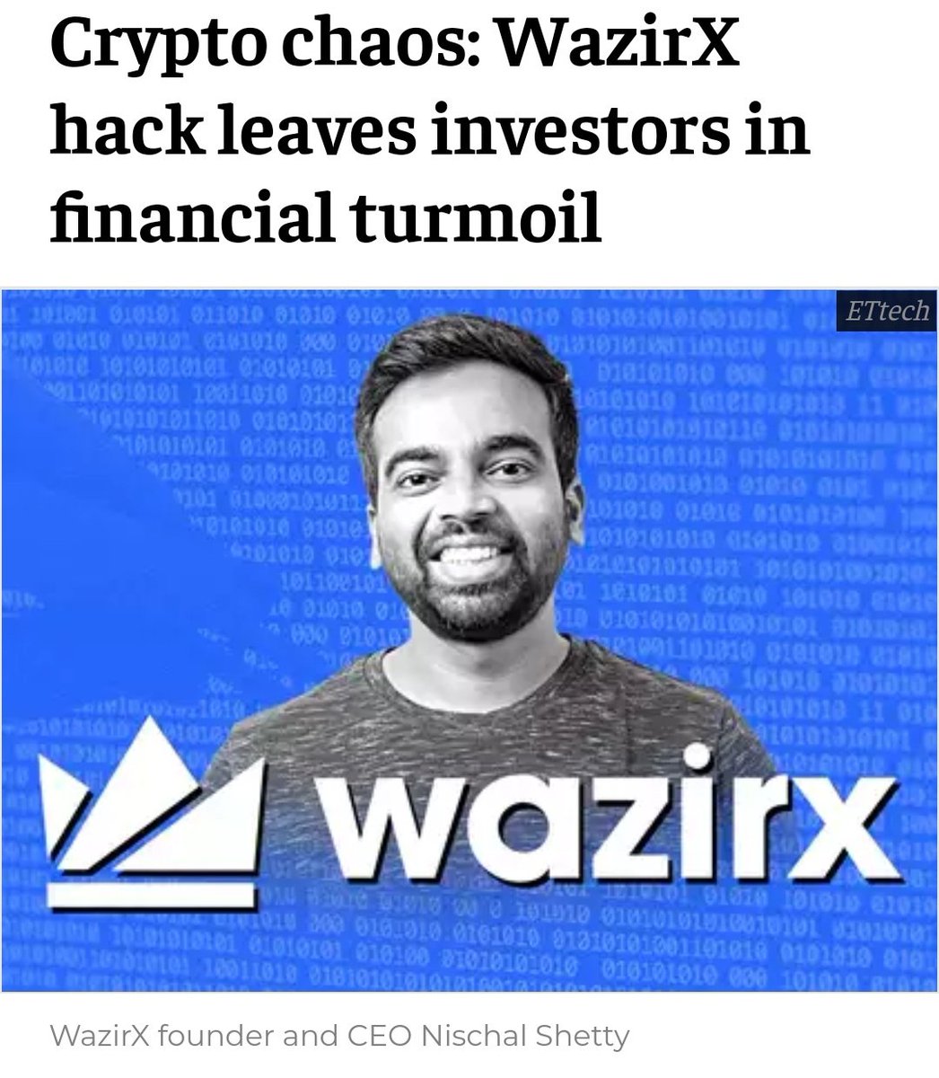 Many 🇮🇳Indian crypto users will miss this Bull run thanks to #WazirX