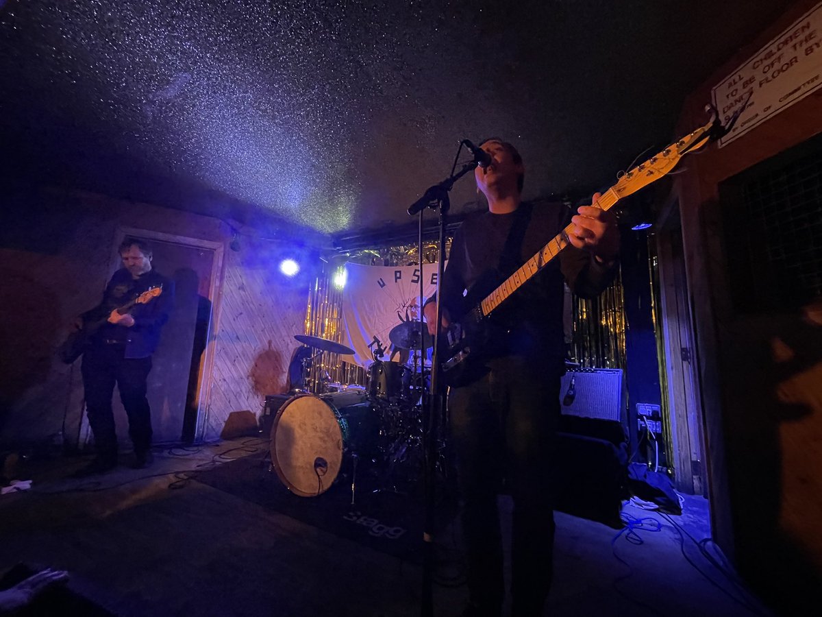 Talk about front row. Amazing show by the Clientele - as their original lineup, The Butterfly Collectors - at <a href="/Moth_Club/">MothClub</a> last night.