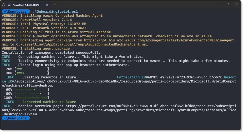 ELavrova24's tweet image. Install #Azure Arc Agent on #WindowsServer
@PetriFeed 
petri.com/install-azure-…