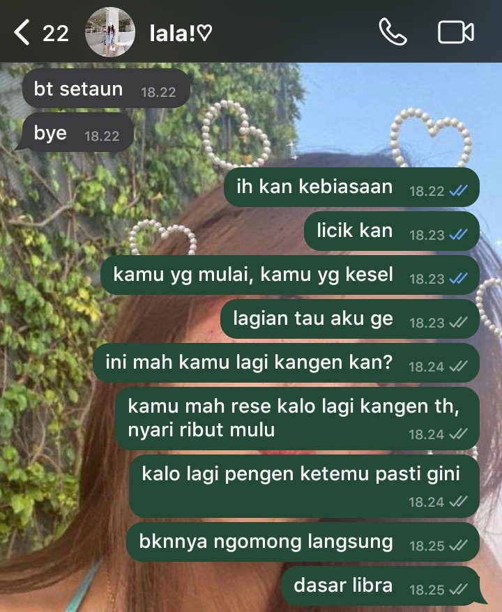 dasar libra

— Lee Chan six tweets au
from Pak Abi universe