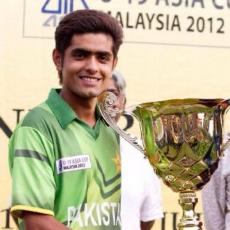 Im_MaazKhan's tweet photo. Only Pakistani captain to win the u19 Asia cup, king Babar azam. https://t.co/BZvXjkFW1g
