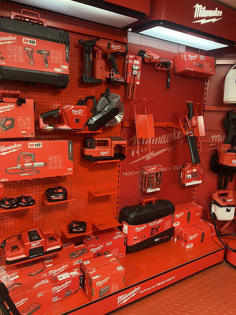 Winchester Garden Machinery (@winchestergm) on Twitter photo Expanding our <a href="/MilwaukeeTool/">Milwaukee Tool</a> displays, with new installations at our Liss and Winchester(Romsey Road) locations! 🔋🔴⚡️
On top of our Heavy Duty centre at our Fair Lane store, WGM is the home of Milwaukee OPE tools!
Get in touch with us today to find your M12 or M18 Solutions. Expanding our <a href="/MilwaukeeTool/">Milwaukee Tool</a> displays, with new installations at our Liss and Winchester(Romsey Road) locations! 🔋🔴⚡️
On top of our Heavy Duty centre at our Fair Lane store, WGM is the home of Milwaukee OPE tools!
Get in touch with us today to find your M12 or M18 Solutions.