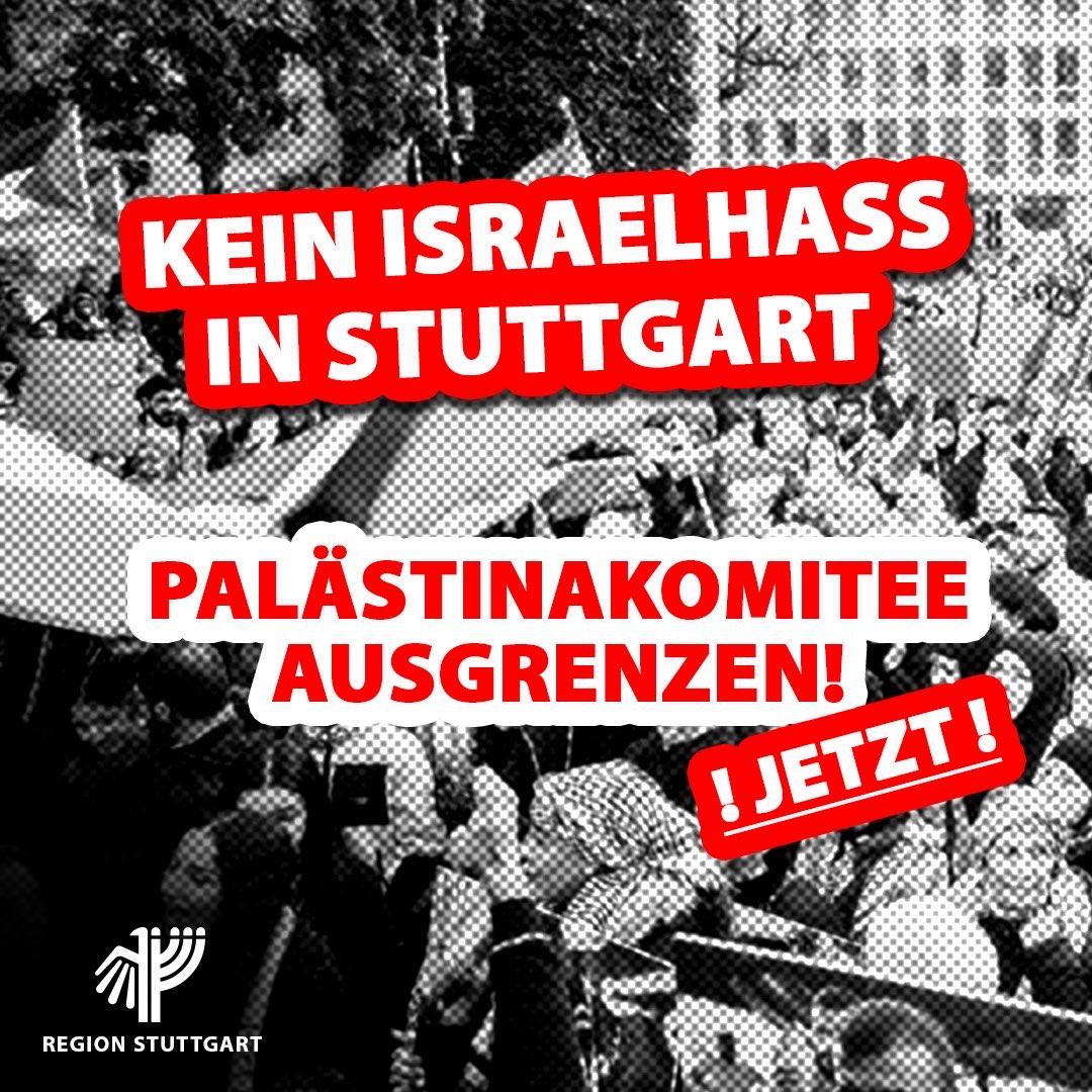 DIG Region Stuttgart e.V. (@dig_stuttgart) on Twitter photo DIG Stuttgart fordert: *Ausschluss des PalKom aus dem Forum der Kulturen *Streichung des Eintrags des PalKom von der homepage der <a href="/stuttgart_stadt/">Stadt Stuttgart</a> *Verbot israelfeindlicher VAs im öffentlichen Raum *Ende der Raumvergabe für VAs des PalKom
dig-stuttgart.net/?p=5116 DIG Stuttgart fordert: *Ausschluss des PalKom aus dem Forum der Kulturen *Streichung des Eintrags des PalKom von der homepage der <a href="/stuttgart_stadt/">Stadt Stuttgart</a> *Verbot israelfeindlicher VAs im öffentlichen Raum *Ende der Raumvergabe für VAs des PalKom
dig-stuttgart.net/?p=5116