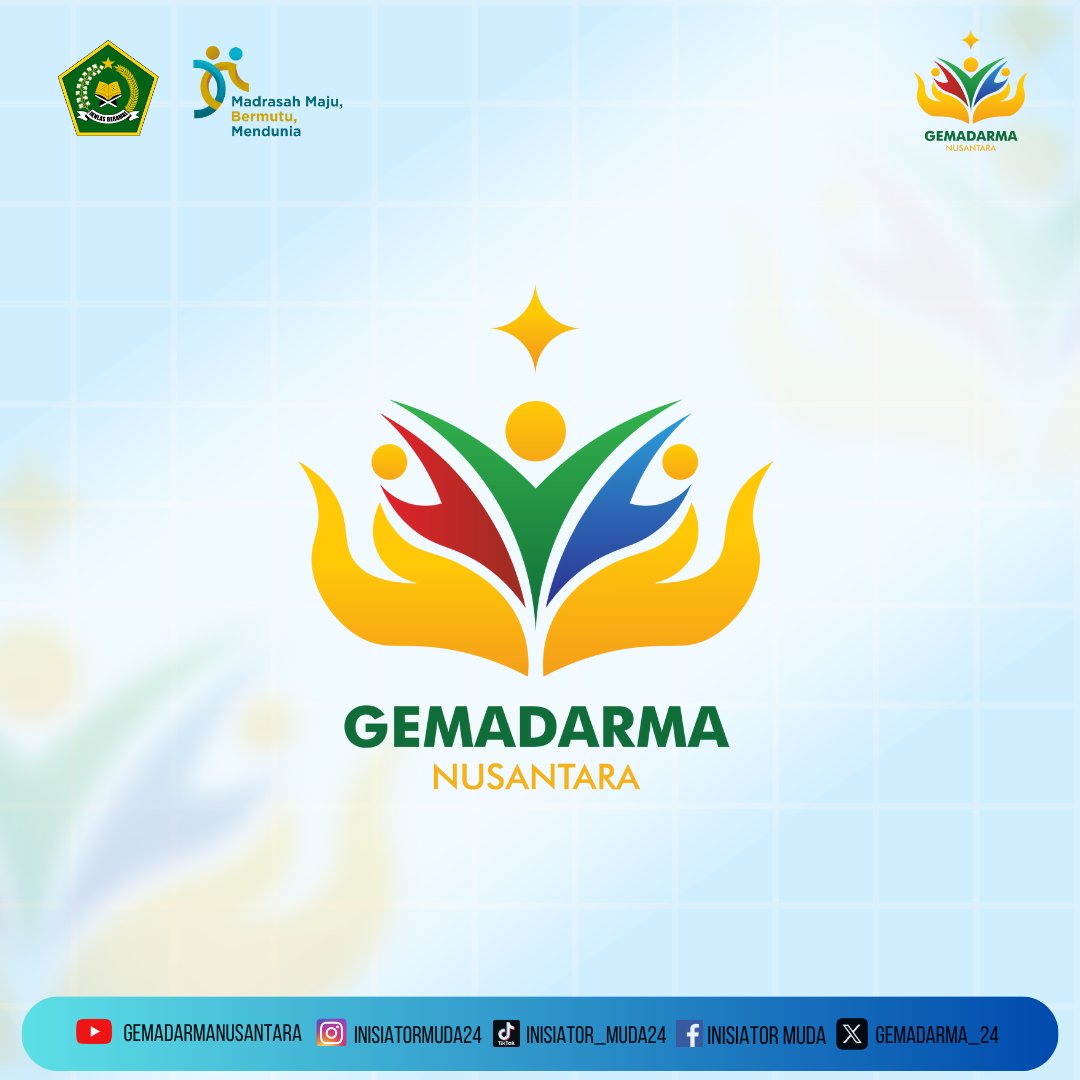 GemaDarma_24's tweet photo. Assalamualaikum, Halo sobat moderat
inilah filosofi logo GemaDarmaNusantara
2024
#immb24
#inisiatormudamb2024
#moderasiberagama
#generasimoderat
#gemadarmanusantara https://t.co/6VRdBHHRxm