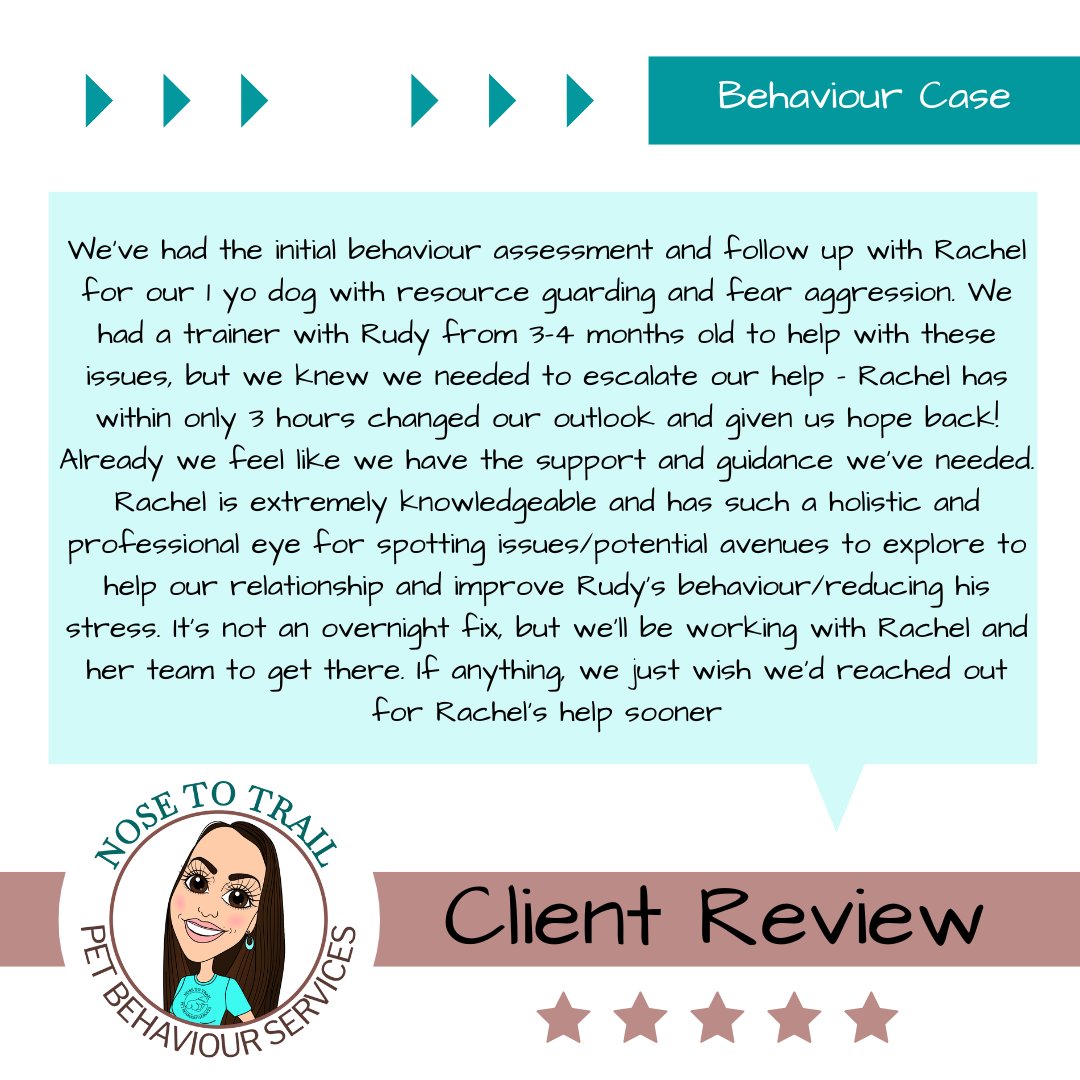 NoseToTrail's tweet image. Another 5 star Friday for you!

If you need help with your dog's behaviour why not get in touch and get booked in for a behaviour consult after the Christmas break! That's right we are fully booked until January 6th. 
#dog #dogbehaviour #resourceguarding #guarding #dogtrainer