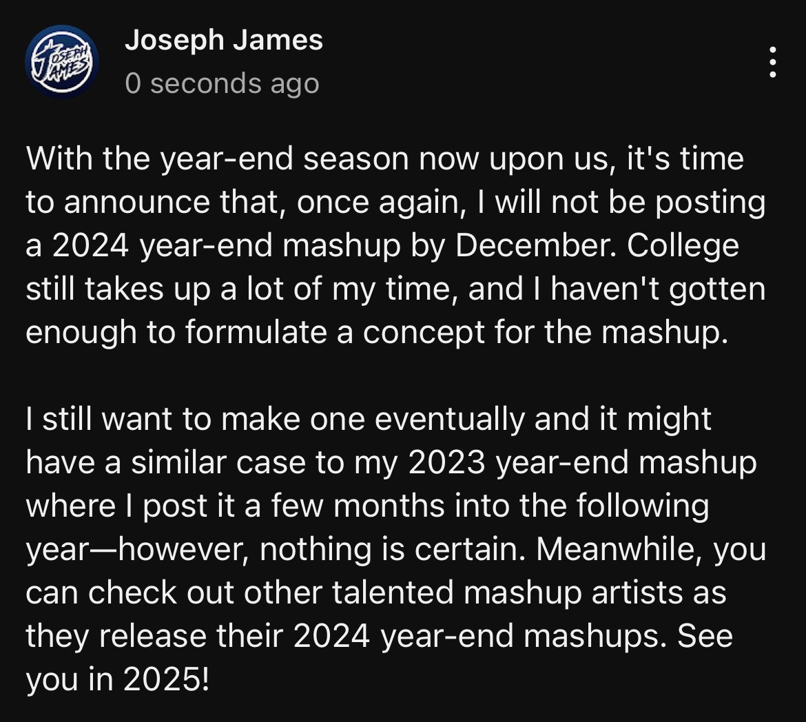 Joseph James tweet media