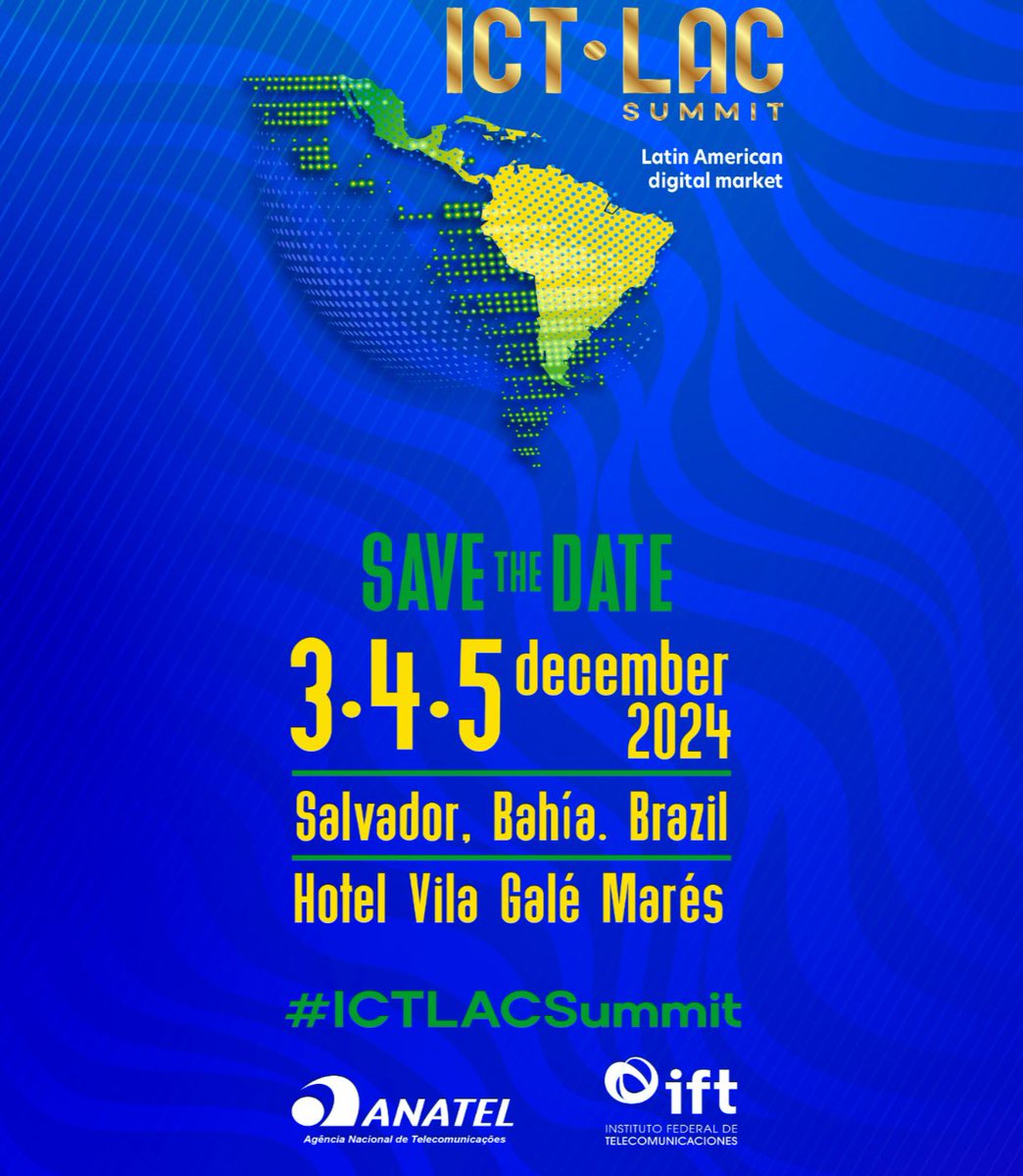 ddintorg's tweet photo. #DemocraciaDigital participó en el #ICTLACSummit realizado del 3 al 5 de diciembre en Salvador Bahía, #Brasil.
Nuestra directora Elaine Ford @elaforde fue expositora en el Panel “Democracia y Transformación Digital”.
Conoce más del gran evento: https://t.co/TOSet3bEDe
#DPLNews https://t.co/cmsMAX8uB8