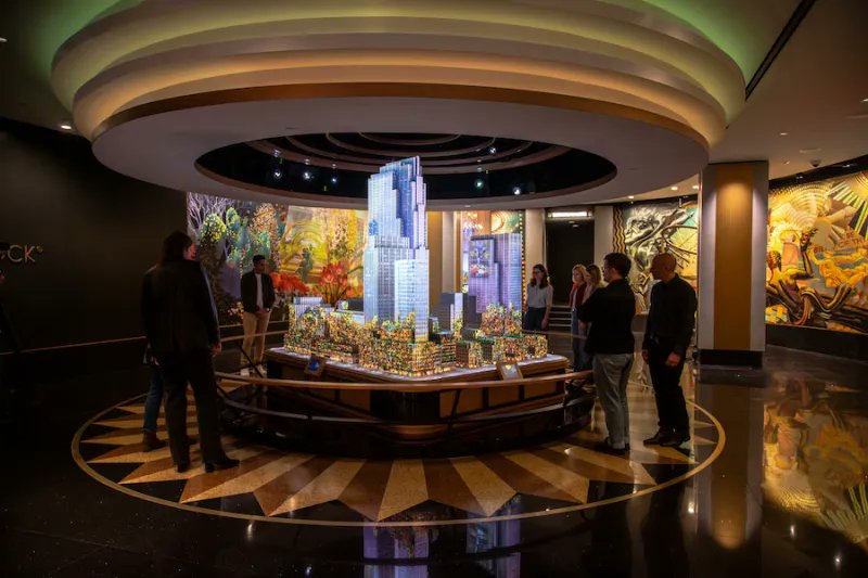LAVNCHCODE's tweet image. Disguise has powered a new video projection show and multimedia theater experience for The Rockefeller Center in New York. The projection features a six-minute video show mapped onto a 10-foot-tall 3D representation of the Center and the surrounding New York skyline. More here:…