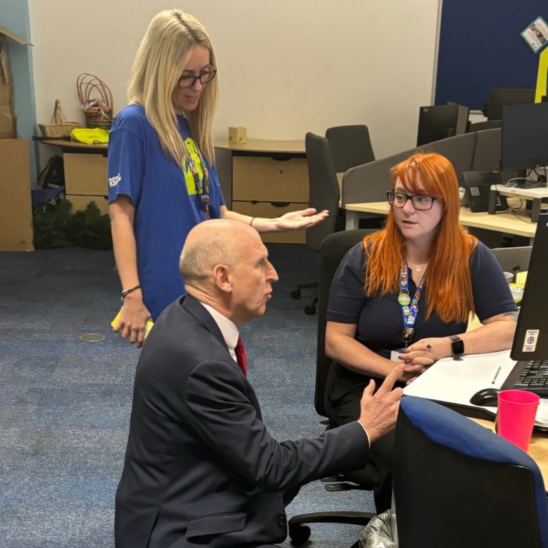 Capita (@capitaplc) on Twitter photo Our <a href="/CapitaPlc/">Capita</a> Dearne Valley team has been proudly running the National Control Centre for the <a href="/RSPCA_official/">RSPCA (England & Wales)</a> for over 20 years.
Today, they were excited to welcome <a href="/JohnHealey_MP/">John Healey</a>, local MP for Rawmarsh and Conisbrough & Defence Secretary, to meet the team (including Buddy🐾)! Our <a href="/CapitaPlc/">Capita</a> Dearne Valley team has been proudly running the National Control Centre for the <a href="/RSPCA_official/">RSPCA (England & Wales)</a> for over 20 years.
Today, they were excited to welcome <a href="/JohnHealey_MP/">John Healey</a>, local MP for Rawmarsh and Conisbrough & Defence Secretary, to meet the team (including Buddy🐾)!