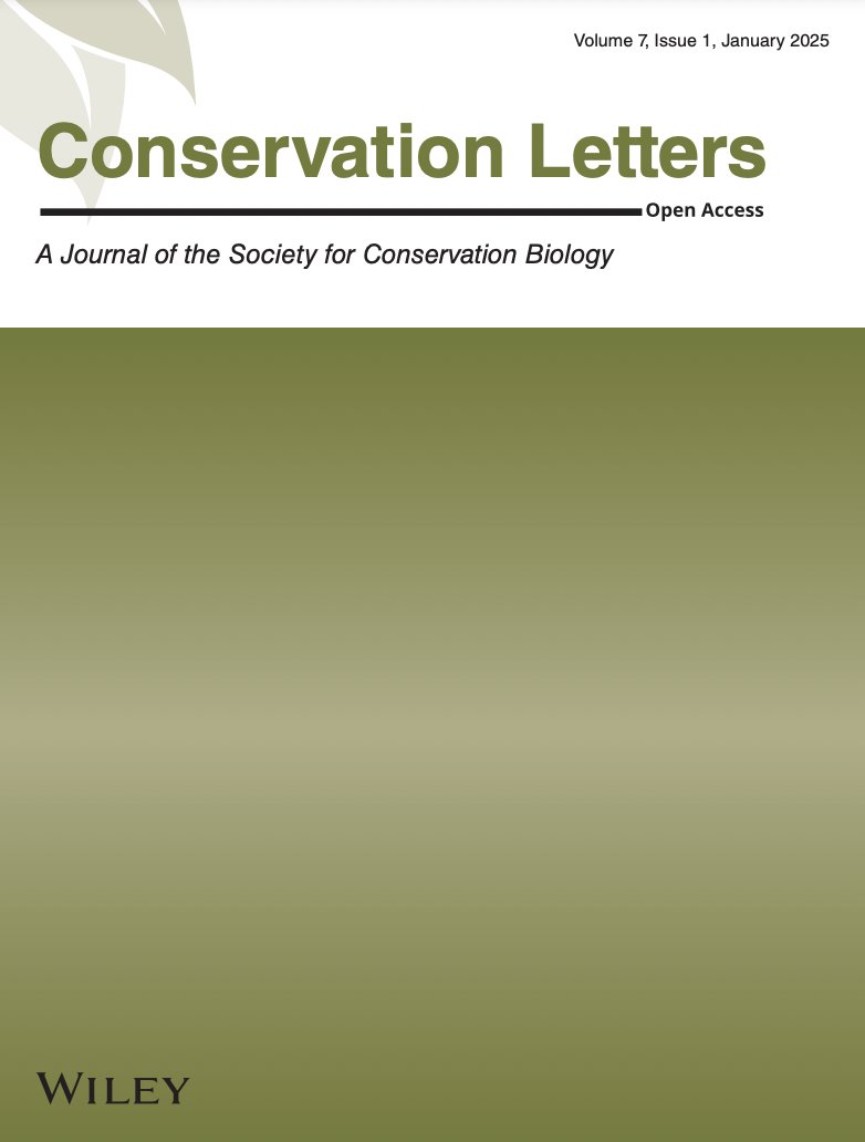 SCB (@society4conbio) on Twitter photo Calling all artists & creatives -
Help shape the face of Conservation Letters! We're seeking iconic, stylized art that captures the beauty & diversity of #conservation science for the new cover of <a href="/ConLetters/">Conservation Letters</a>. 🎨📸🌍
Learn more and submit by 31 January: conbio.org/publications/s… Calling all artists & creatives -
Help shape the face of Conservation Letters! We're seeking iconic, stylized art that captures the beauty & diversity of #conservation science for the new cover of <a href="/ConLetters/">Conservation Letters</a>. 🎨📸🌍
Learn more and submit by 31 January: conbio.org/publications/s…