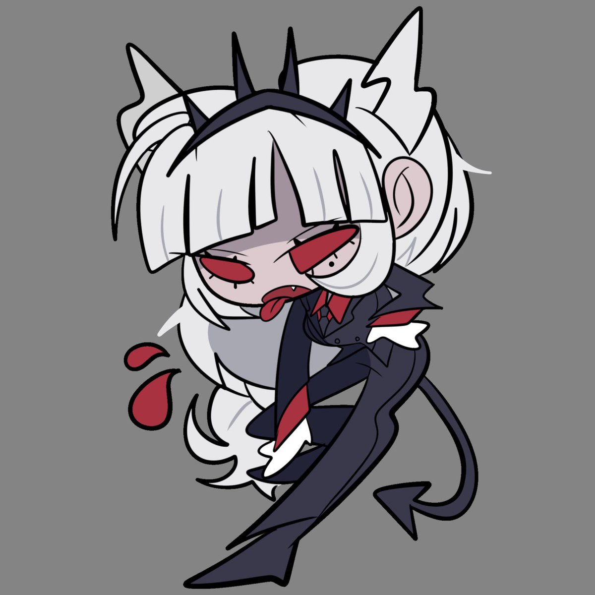 jjamdal_2's tweet image. #Helltaker #Helltakerart