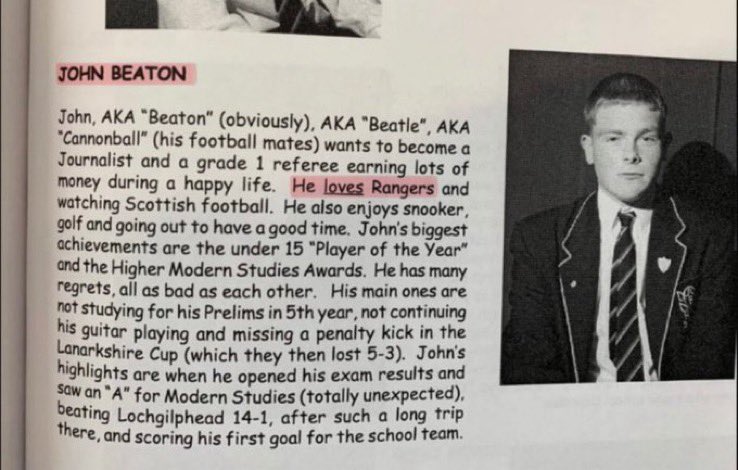 Zeshankenzo's tweet photo. John Beaton is the ref for the League Cup Final.

PS.
“He loves Rangers” https://t.co/AsASC4H9gE