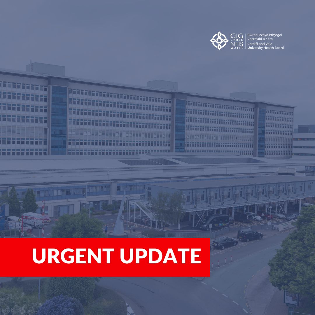 Cardiff and Vale University Health Board tweet media