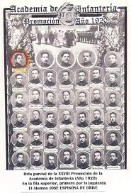 PlataformaMill1's tweet photo. #TalDíaComoHoy, el 6 de diciembre de 1922, el teniente de Infantería D. José Espinosa de #Orive, recibía el despacho de "alférez" de la XXVIII promoción después de una nutrida formación en la Academia Militar desde septiembre de 1920. https://t.co/0FCW4ppwOn