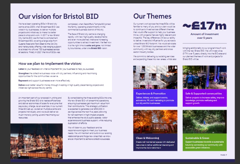 A consultation is underway to gather views on the creation of a new 'unified &amp; expanded' Business Improvement District for #Bristol.

To find out what the proposals are all about visit go.fsb.org.uk/4glf8mk &amp; to then air your views on the plans go to  go.fsb.org.uk/3Vrin3n.