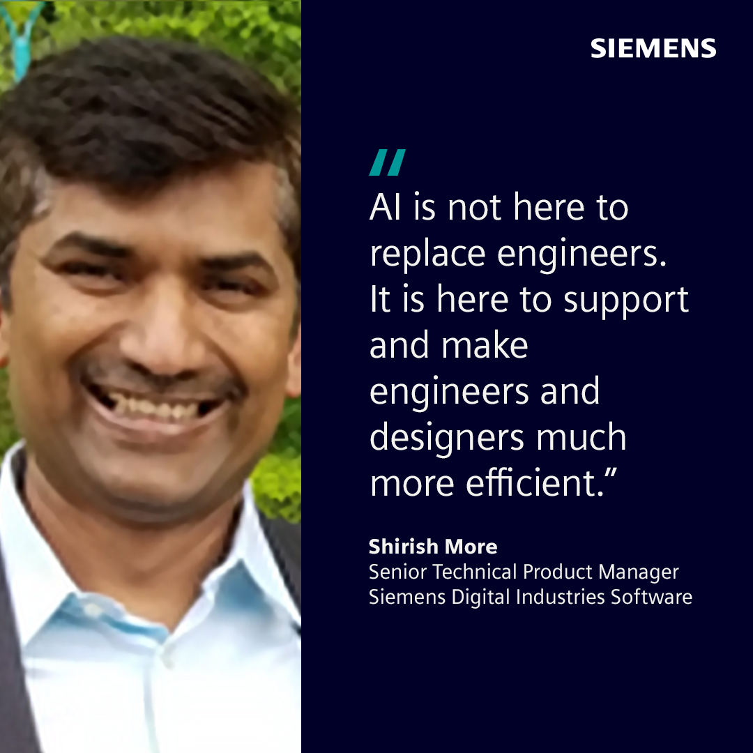 ScottFelber's tweet image. At Siemens DISW, we are implementing AI-enabled capabilities into NX CAD to help make engineers and designers increase productivity and work more efficiently.

Check out the  #NextGenerationDesign podcast to learn all about AI in NX:
👀 sie.ag/5eRpdW

#NXMakesItReal