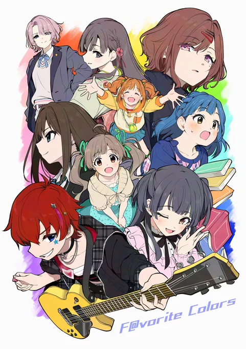 アイマスexpo本表紙〜!執筆陣の担当アイドル一人ずつ選んで詰め込みましたDay2 ア04aでお待ちしてます! 