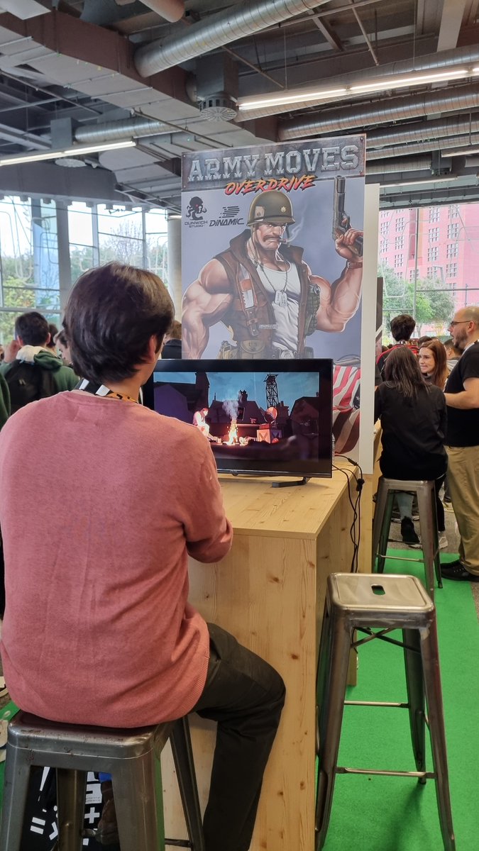 We are at <a href="/bilbaogamesconf/">BIG Conference</a> with Army Moves Overdrive today and tomorrow. Come and say hi! (And play the game if you want)