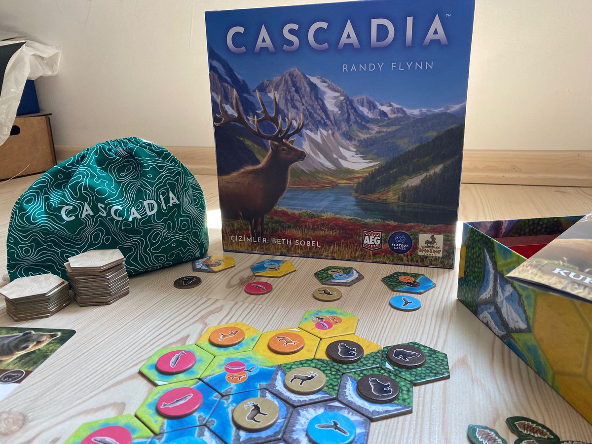 HEDİYE KUTU OYUNU! 

Şubat ayına kadar her hafta 1 kutu oyunu hediye edeceğim! O yüzden takipte kalın :) 

Bu haftaki oyunumuz:  Cascadia 

Katılmak için:
-Beni takip edin    
-Retweet’leyin veya alıntılayın    
-Bu postu beğenin 
-Son gün 12 Aralık 

 Sponsorum Neotroygames'e