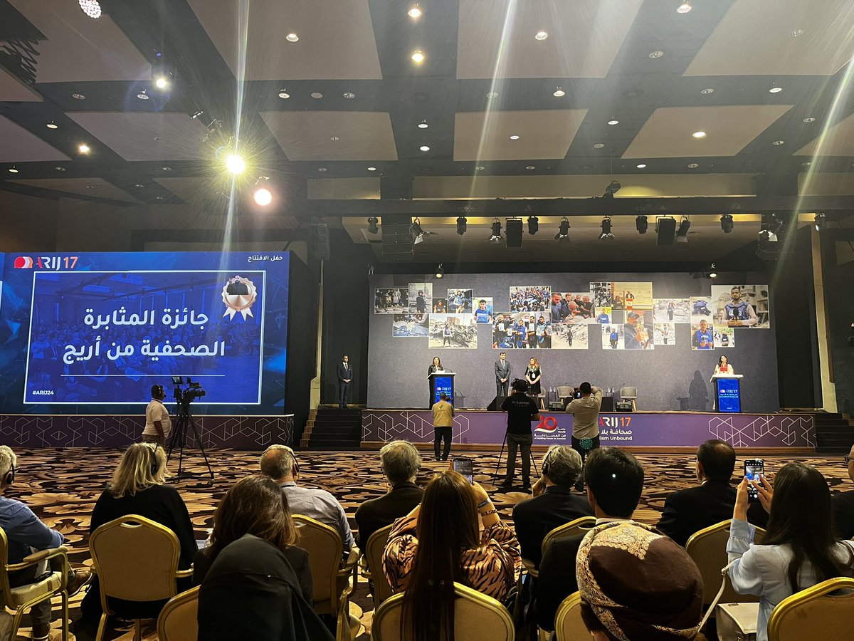 #Arij24 Resilience award For Persistent Palestinian journalists