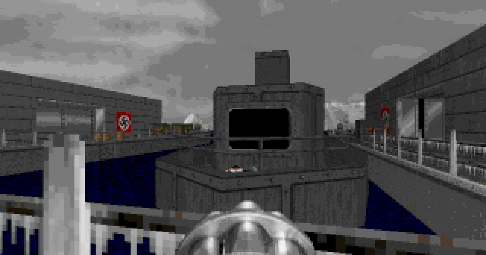On the sixth day of the Cacowards from the Doom community, slaying Nazis in the Antarctic! Something about this just feels so cathartic. By Laz Rojas: lazrojas.com/wolfendoom/arc…