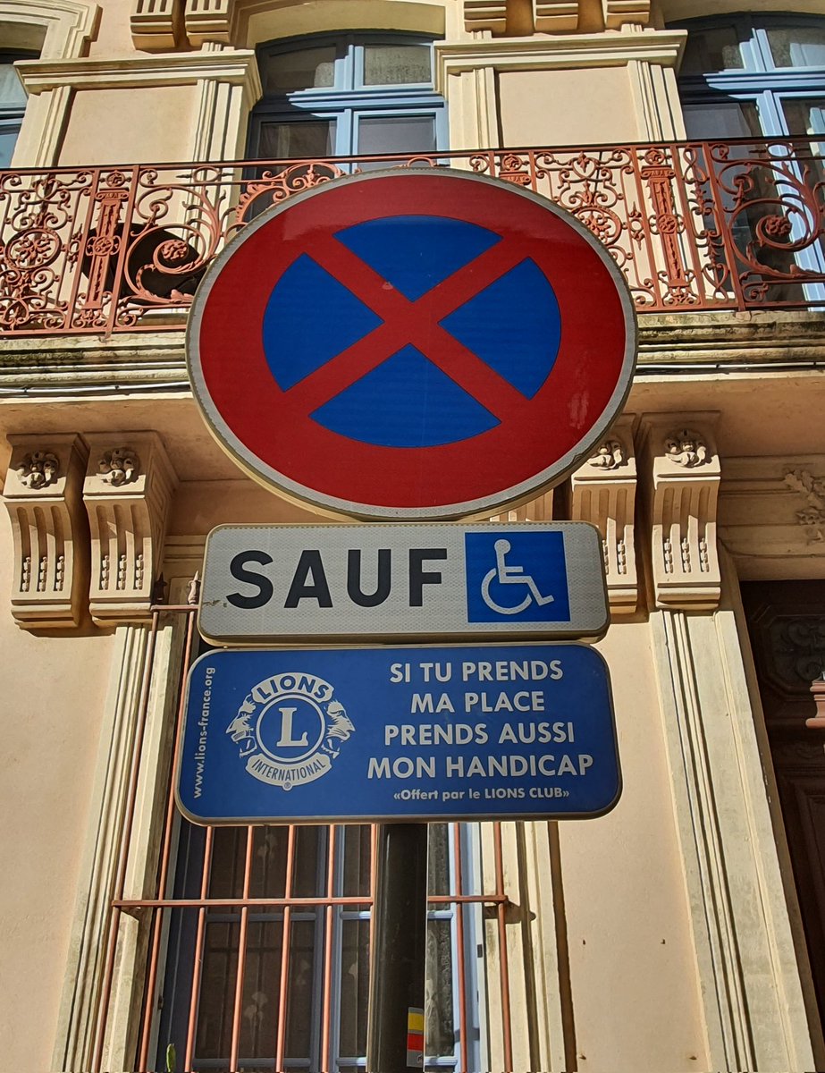 ♿️ M'encanta la contundència de la frase: " Si prens el meu lloc, pren també la meva discapacitat ".
