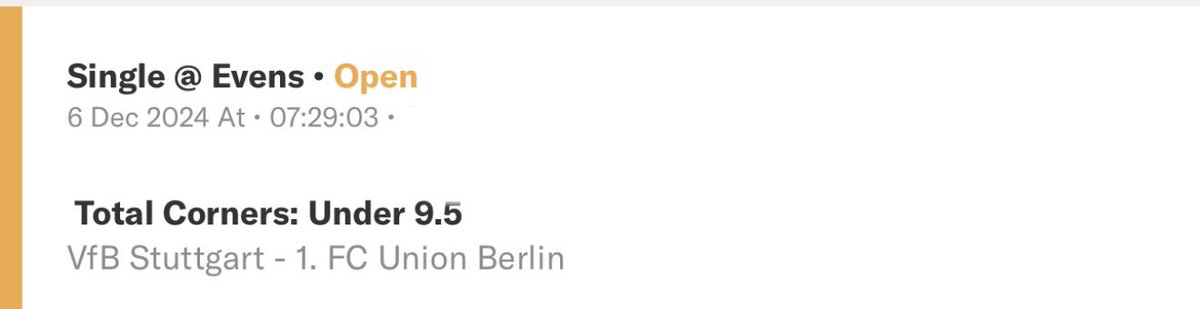 PitchSideTip's tweet photo. FREE VIP PLAY🚨⚽️

Stuttgart v Berlin Germany 🇩🇪 

Last h2h corners:
7, 9, 6, 8, 7, 6, 3, 4, 5, 9

Has landed in last 10/10 - dating back to 2020.

📣 | Under 9.5 Corners @ 2.00 https://t.co/bCYrlLHjLE