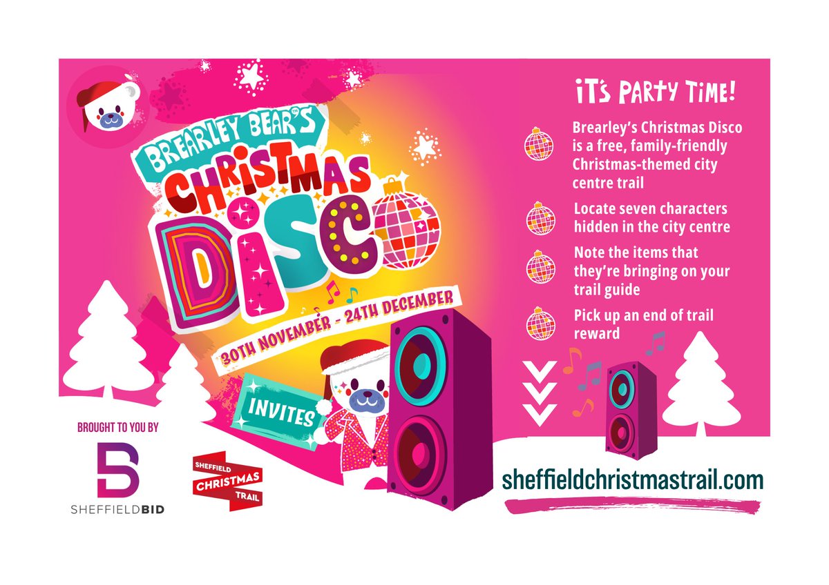 BrearleyBear's tweet photo. 🪩 Brearley Bear's Christmas Disco
📝 https://t.co/tVUQdWUjdi
🗓️ Every day up to and including Tuesday 24 December 2024 https://t.co/Qp0bNppP3L