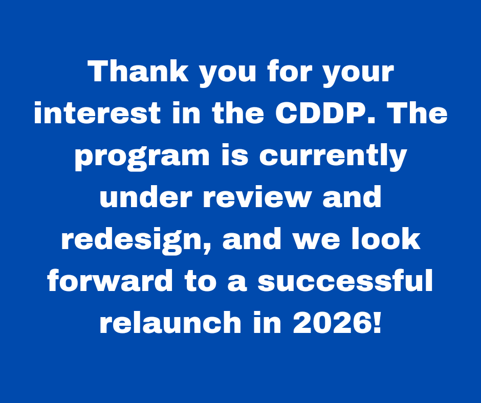 CDDP (@cddprogram) on Twitter photo 