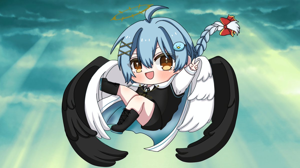 WORKS］ STPRBOYS白組さんの天使・堕天使のミニキャラ描かせて頂きまし