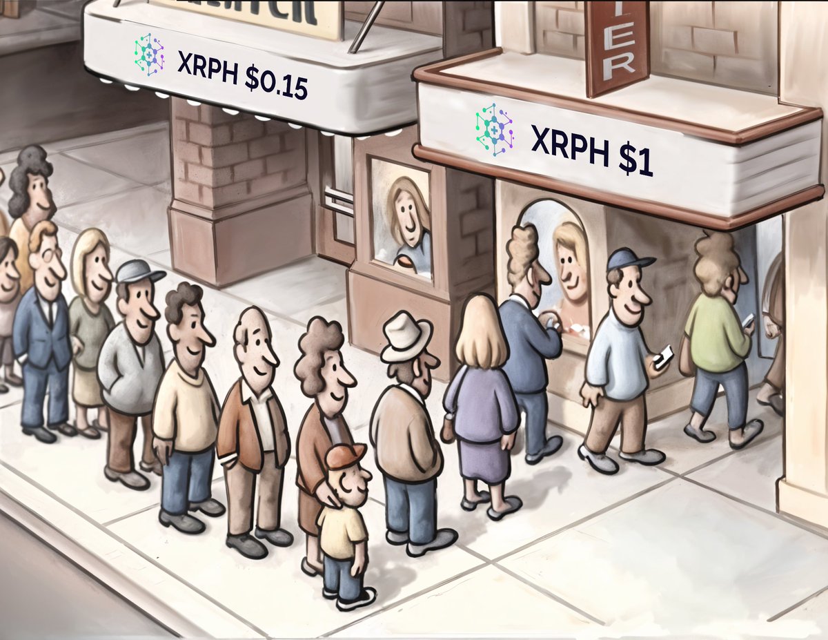 Patience and foresight: two qualities every $XRPH investor needs. 

Don’t wait for $1 to believe in the vision.