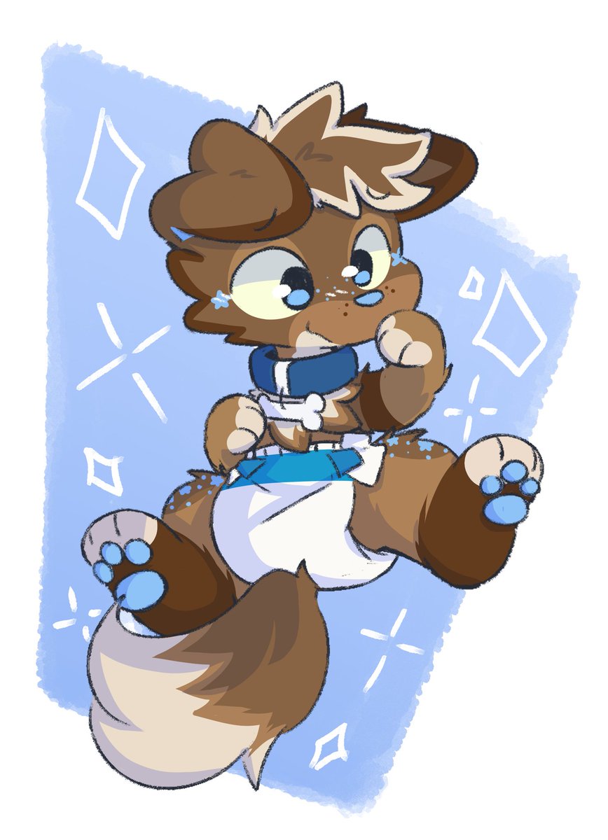 What the d̶a̶w̶g̶ puppy doing 🦴🍼

another amazing piece by <a href="/LilOrionSpace/">✨Lil Orion✨🍼🔜 AFC</a>