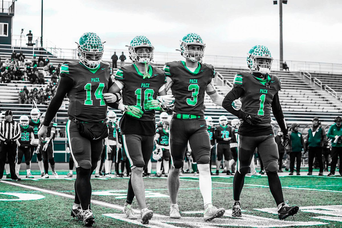 CSPfootball's tweet image. It’s Wolfpack 🏈 State Championship GAME DAY! NYS #1 CSP takes on NYS #2 Burke Catholic for the plaque. Kickoff at 3 pm in the Dome. See you there!