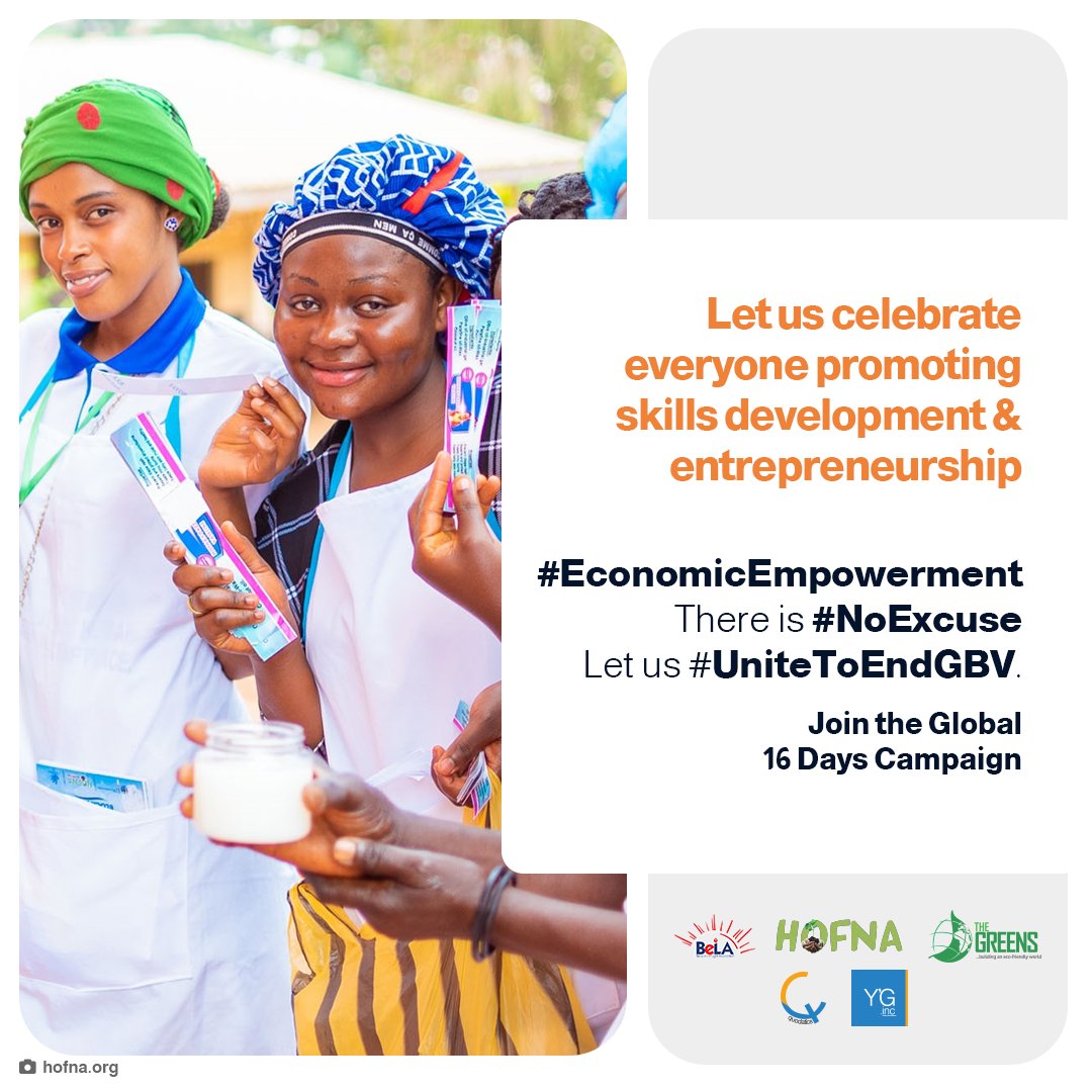 yemsgroup's tweet photo. Economic empowerment is key to ending violence against women in Cameroon. When women are financially independent, they gain the strength to stand against violence and advocate for their rights. 

#16DaysOfActivism
@belaassociation @hofnacameroon @thegreensworld @quodatics https://t.co/BMOhOdfyGE