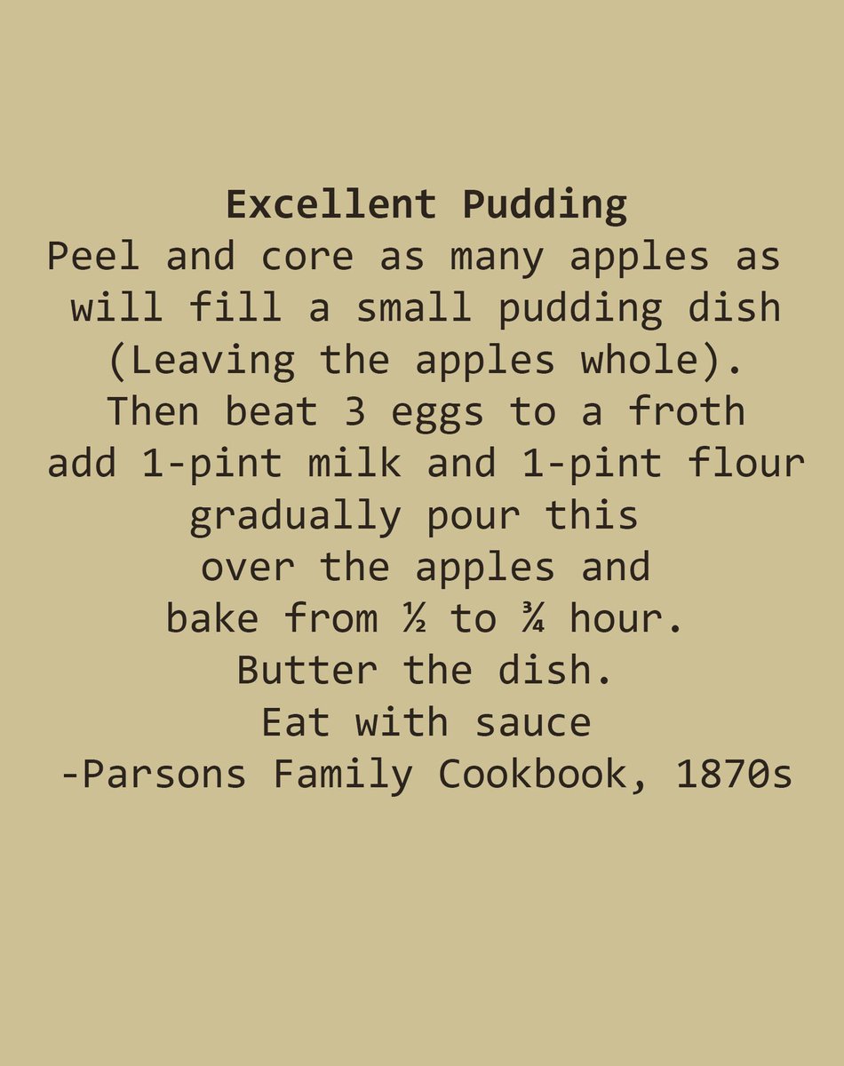 QueensMemory's tweet photo. #ArchivesHashtagParty! For #ArchivesFeast, we're sharing a page with the recipe for “Excellent Pudding” from the handwritten Parsons Family Cookbook &amp; Medicine recipes (1870s-80s). Recipes for cakes, puddings, &amp; home remedies! #QPLarchives #FlushingQueens @USNatArchives https://t.co/s696Shnu3G